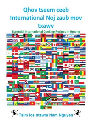 cover image of Qhov tseem ceeb International Noj zaub mov txawv